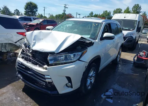 2018 Toyota Highlander Limited from USA, damaged, VIN 5TDYZRFH2JS246721